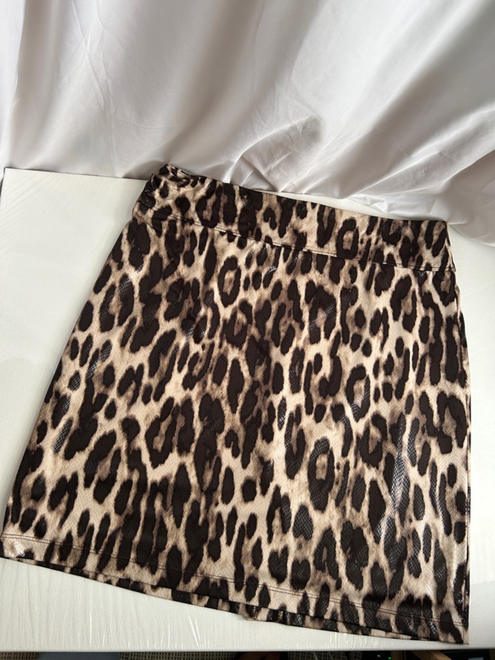 Travelers by Chicos Python Snake Print Midi Skirt in Brown